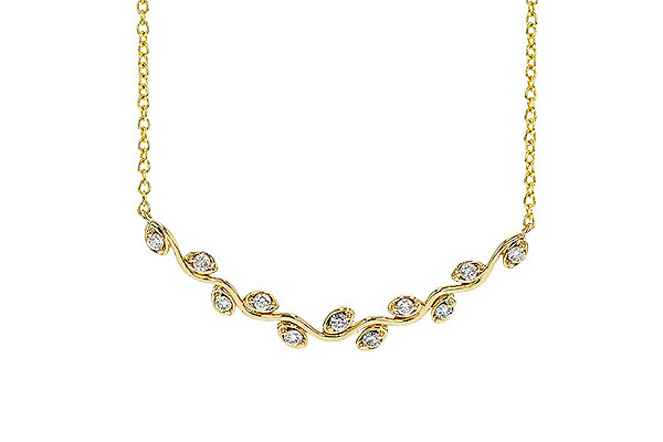 L320-80855: NECKLACE .25 TW (18")
