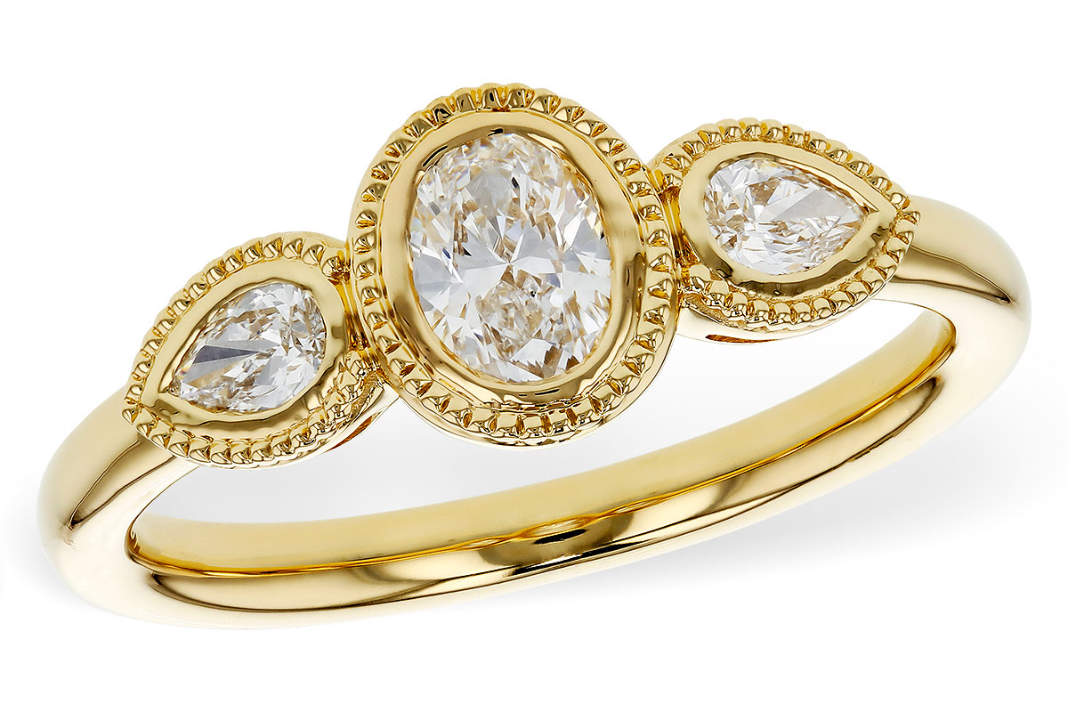 L320-80891: LDS DIA RG .60 TW FANCY CUT DIAMONDS
