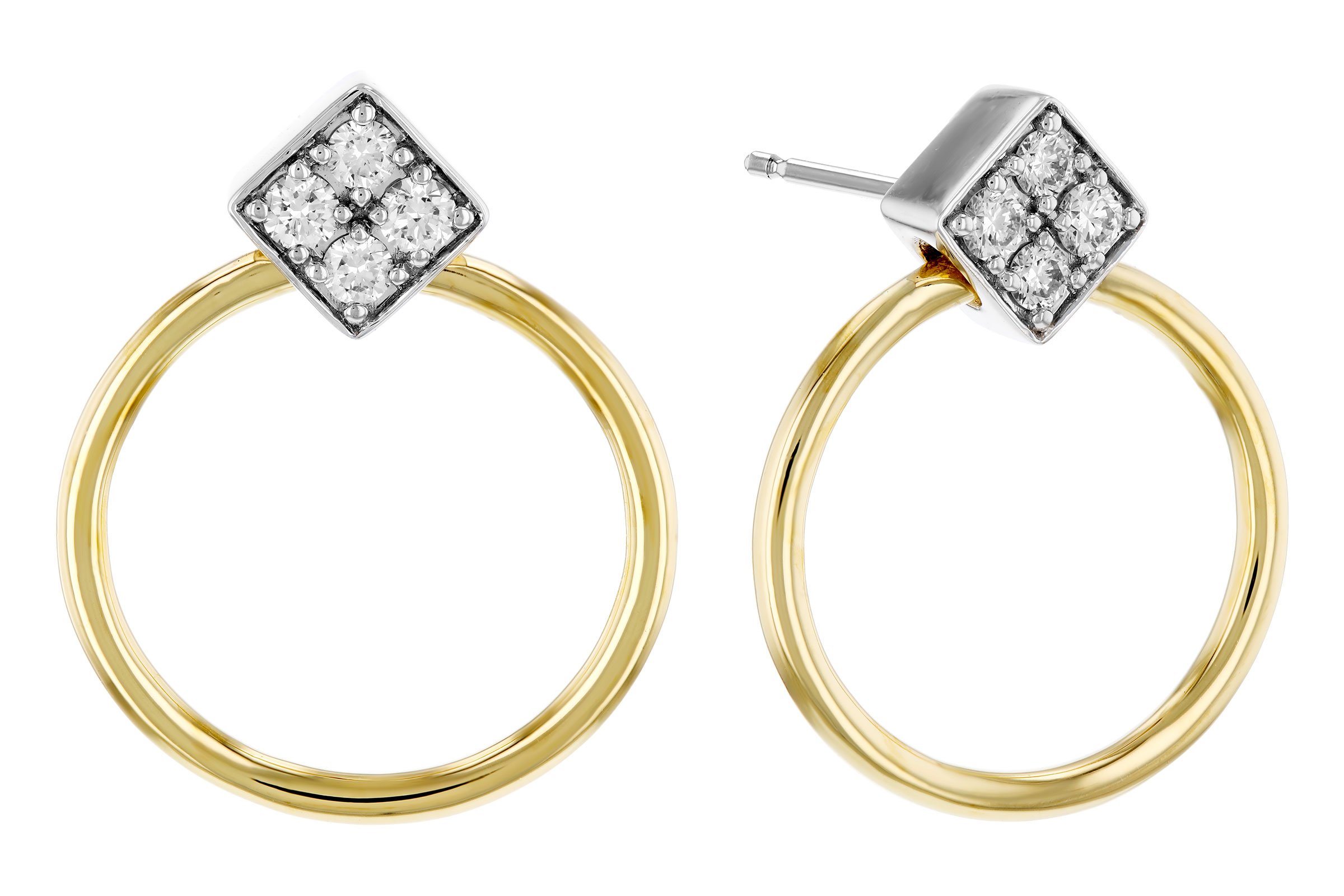 L321-65410: EARRINGS .25 TW