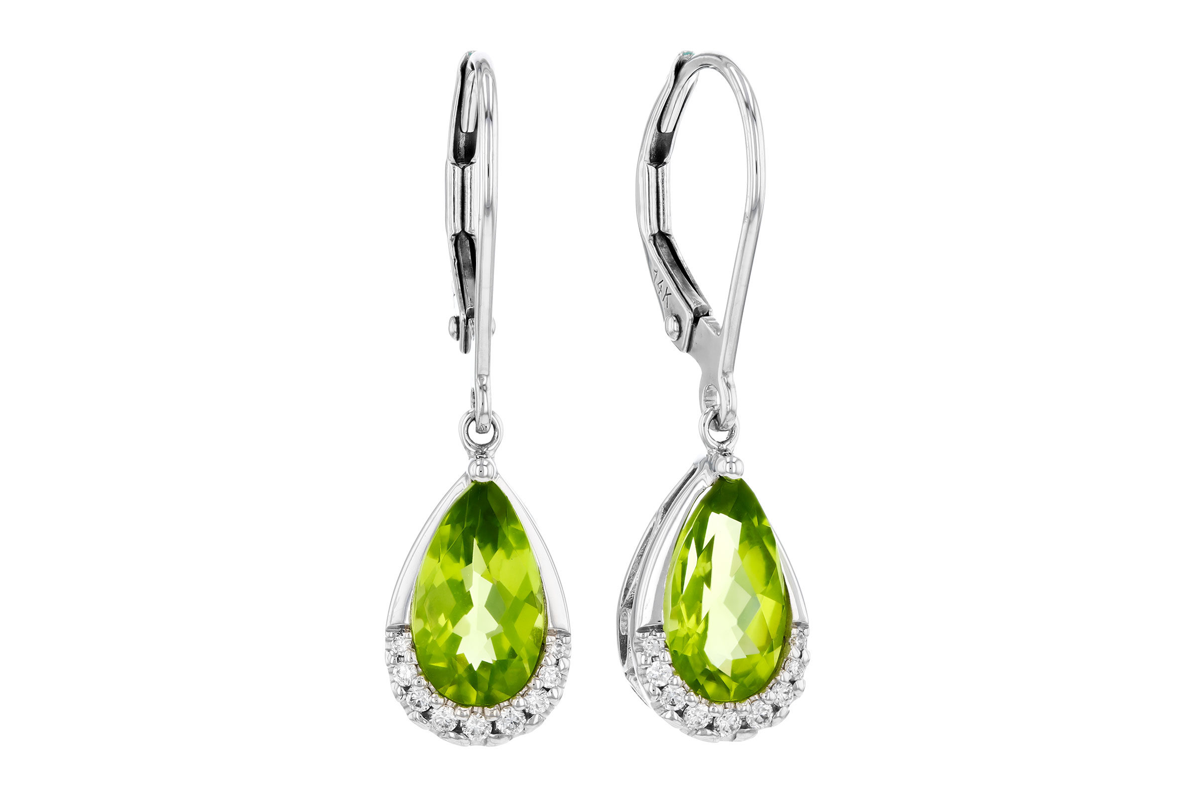 L321-66282: EARR 1.85 PERIDOT 1.94 TGW (9x5MM PS)