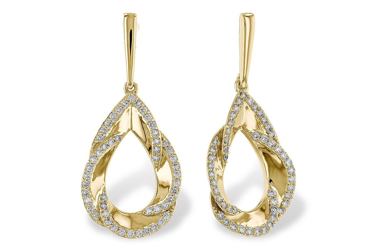 M320-75437: EARRINGS .50 TW