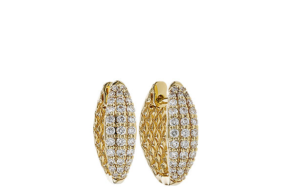 M320-77228: EARRINGS .50 TW
