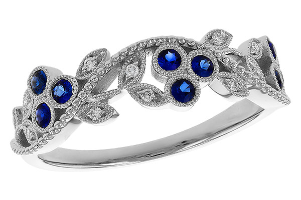 M320-81728: LDS WED RG .23 SAPPHIRE .29 TGW
